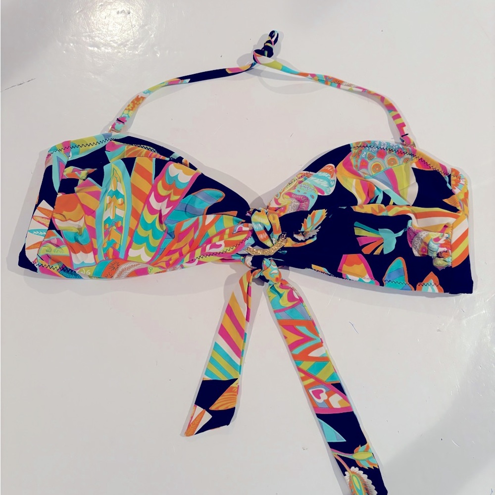 TRINA TURK Multi Color BIKINI TOP 14
